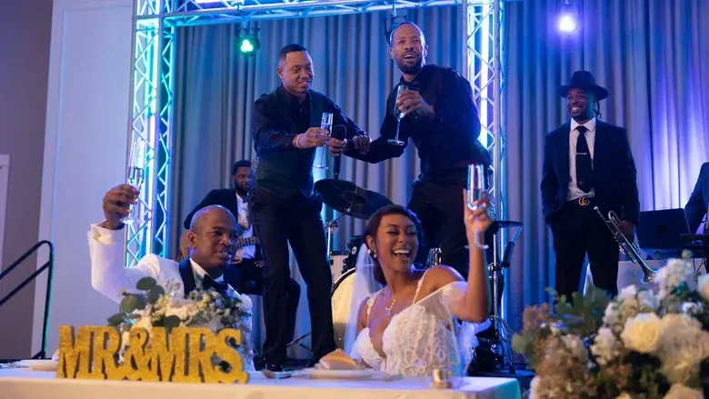 Hip Hop Family Christmas Wedding - Fondo
