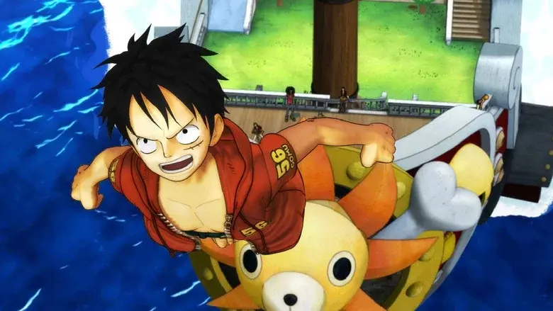 One Piece 3D: Persecución del sombrero de paja - Fondo