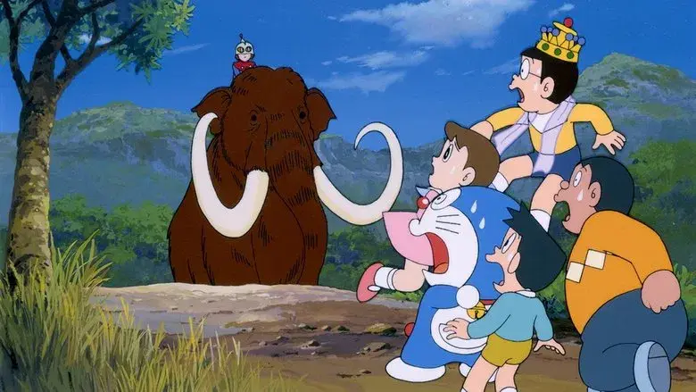 Doraemon y el misterio de las nubes - Fondo