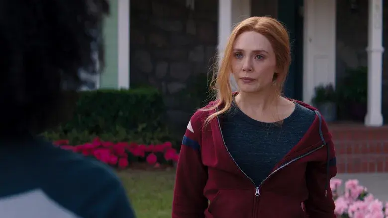 Bruja Escarlata y Visión - Fondo