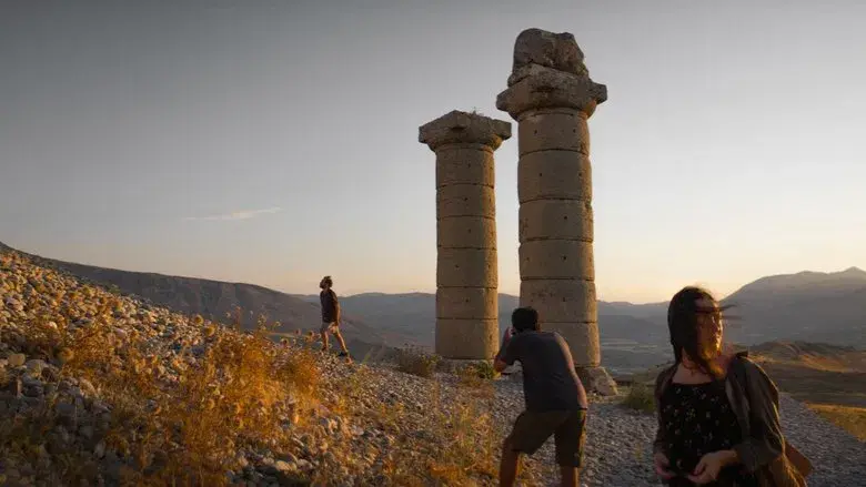 Sobre la hierba seca - Fondo