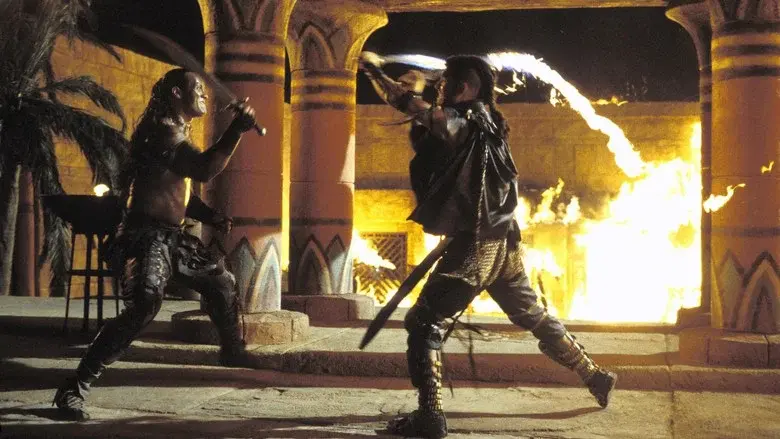 El rey escorpión - Fondo