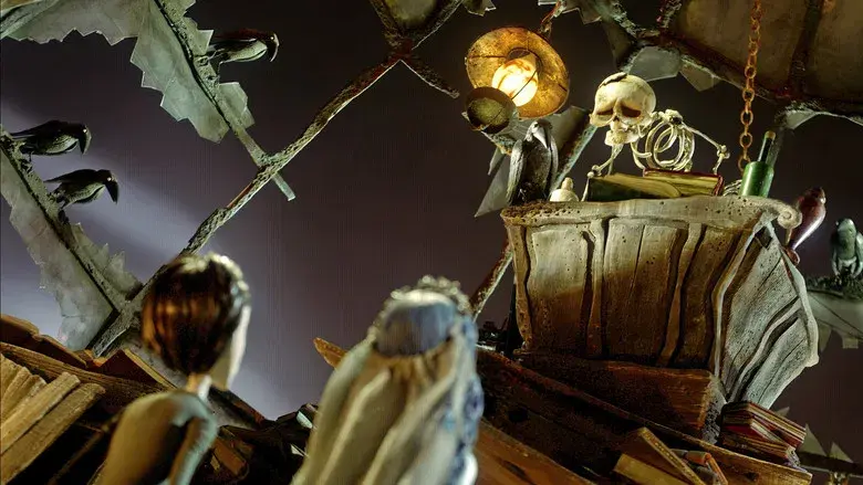 La novia cadáver - Fondo