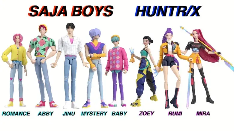 Las guerreras k-pop - Fondo