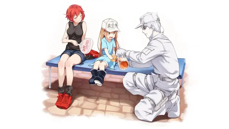 Cells at work! - Fondo