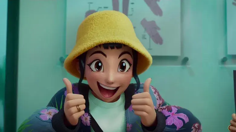 Las guerreras k-pop - Fondo