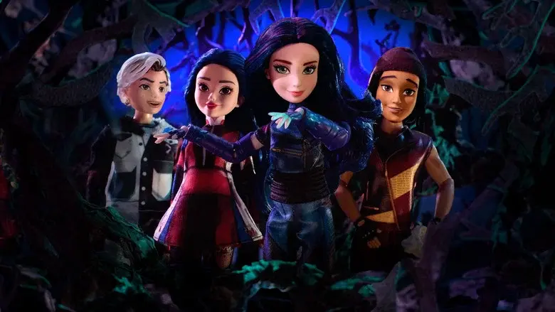 Wicked Woods: A Descendants Halloween Story - Fondo