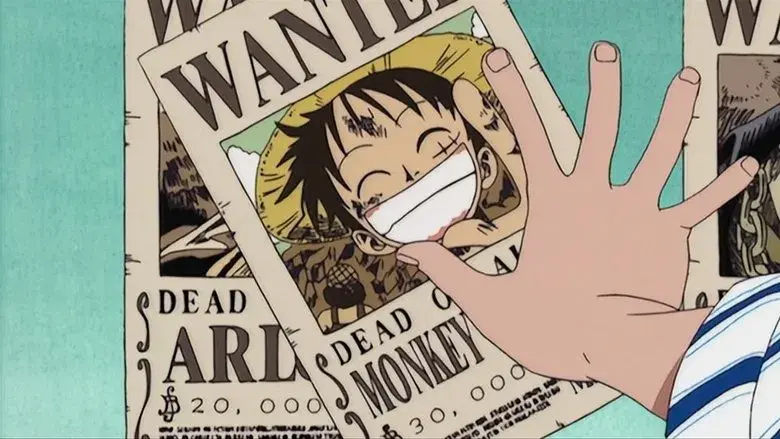 ¡Recompensa! Luffy Sombrero de Paja es conocido en todo el mundo