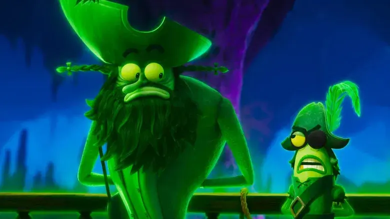 Bob Esponja: Una aventura pirata - Fondo