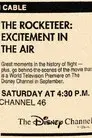 Rocketeer: Excitement in the Air