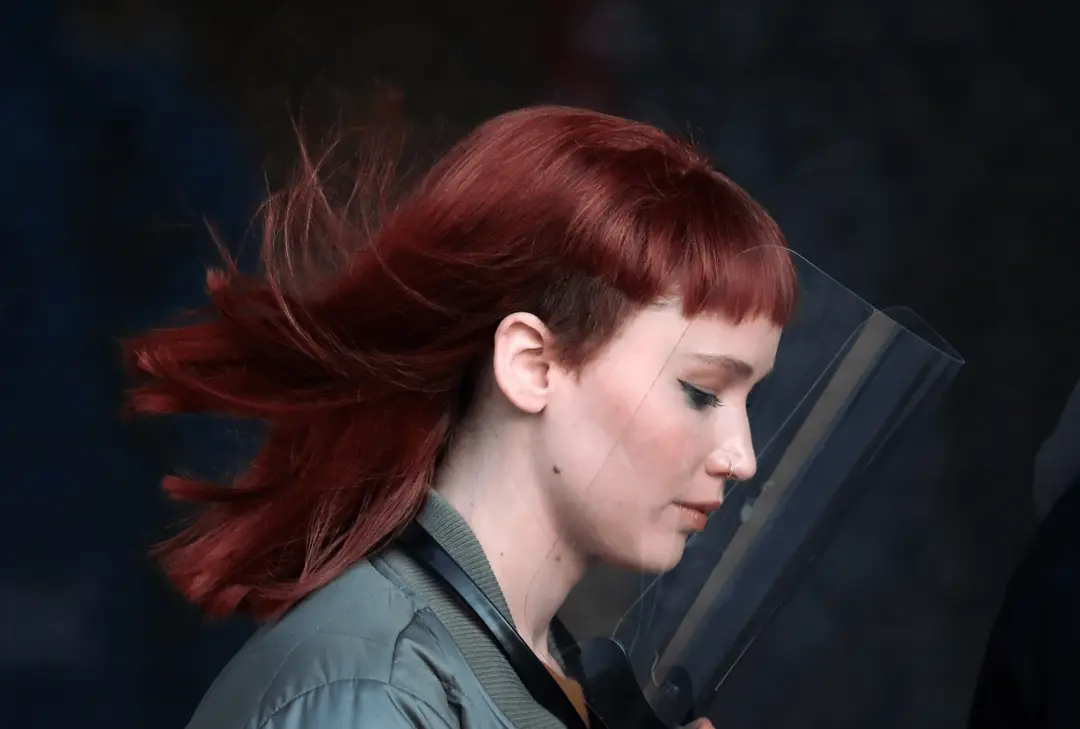 Jennifer Lawrence se accidentó en el set de 'Don't Look Up'