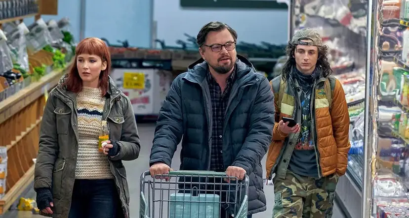 Crítica de &#8216;Don&#8217;t Look Up&#8217;, de Adam McKay con Leonardo DiCaprio y Jennifer Lawrence