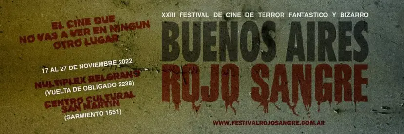 Se viene el Festival de Cine Buenos Aires Rojo Sangre