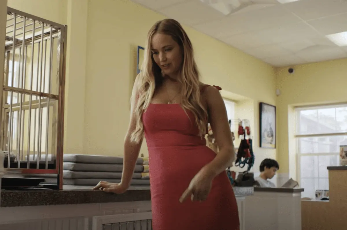 Jennifer Lawrence en la pelicula No Hard Feelings