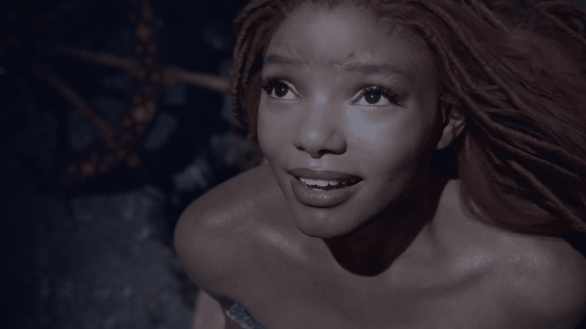Halle Bailey como La Sirenita en la adaptación live-action