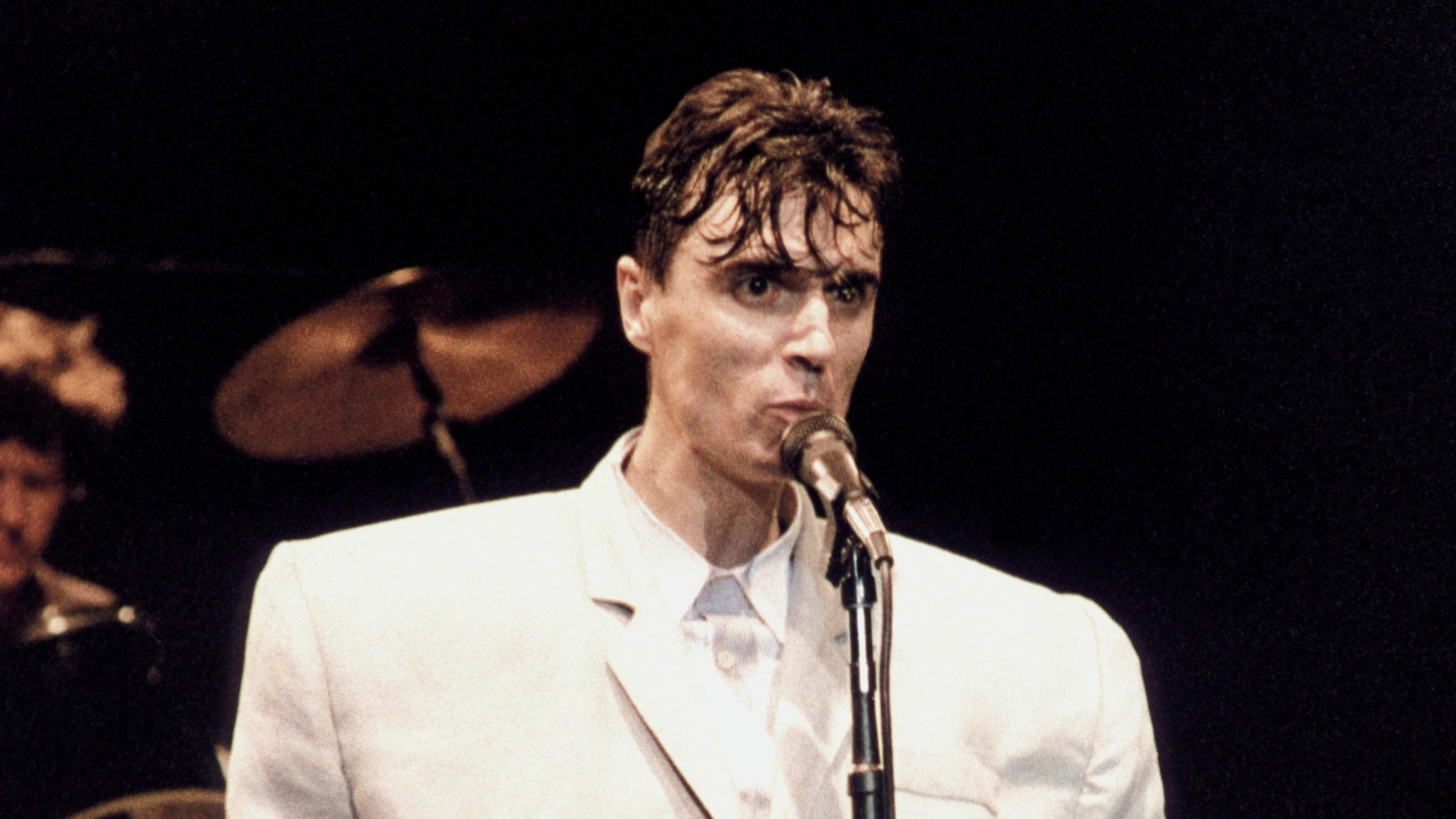 David Byrne, líder de Talking Heads, en Stop Making Sense