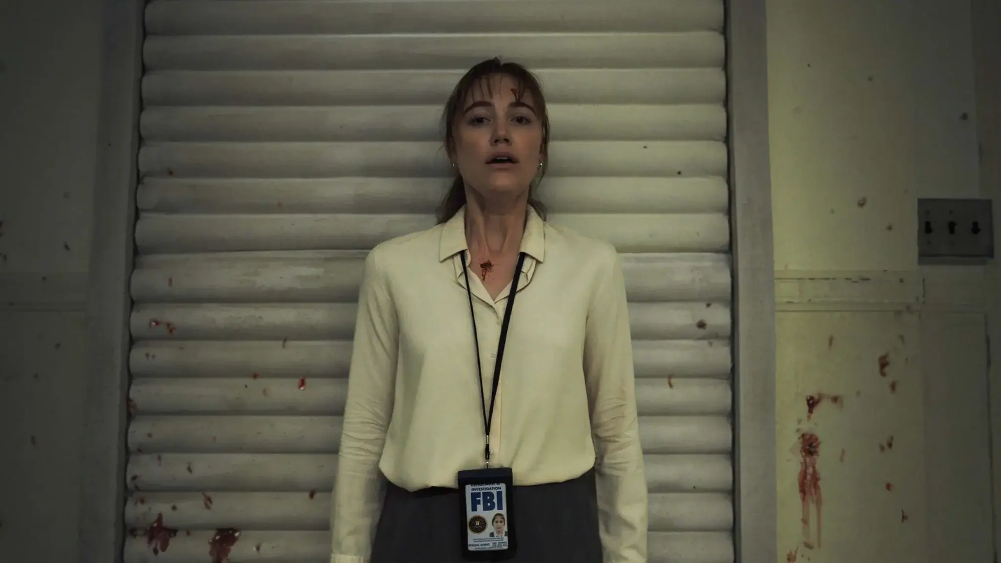 Maika Monroe en estado de shock