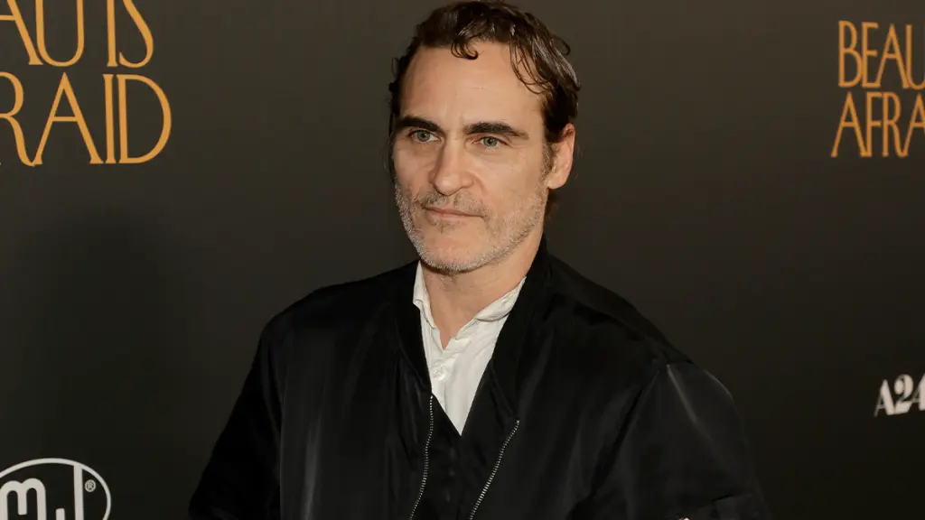 Joaquin Phoenix en el estreno de una película