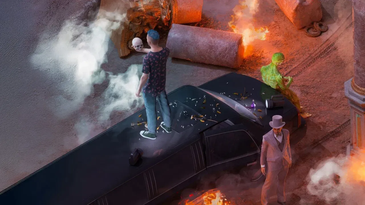 Grand Theft Hamlet fondo