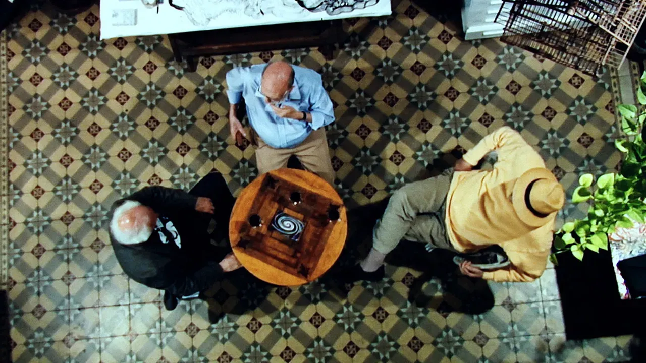 Tres en la deriva del acto creativo fondo