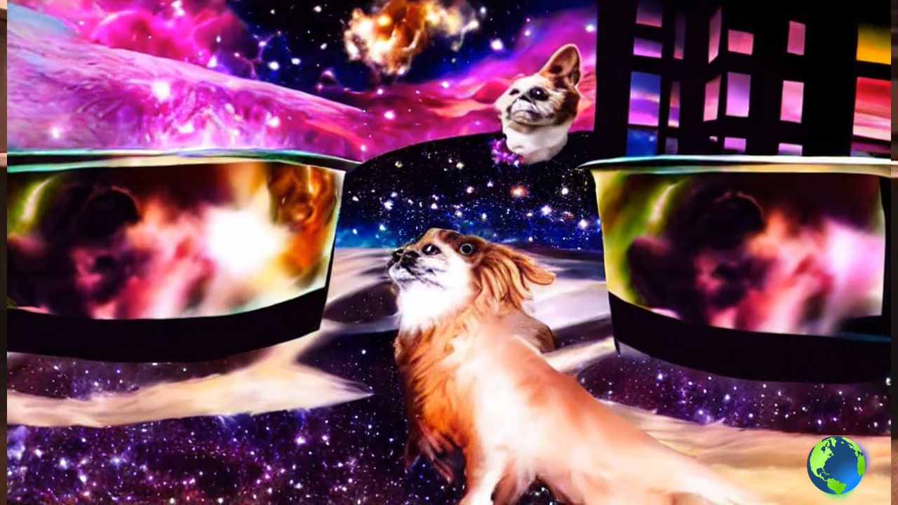 a DOG's LIFE in the UNIVERSE fondo