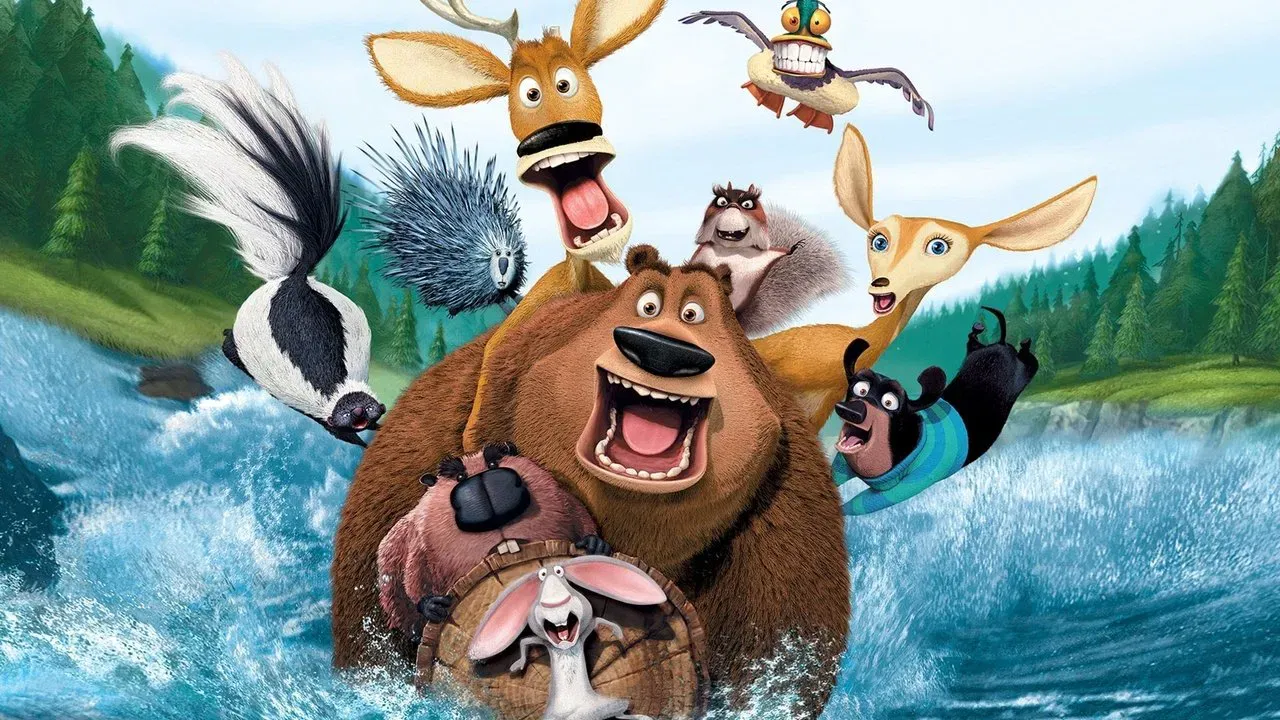 Colegas en el bosque