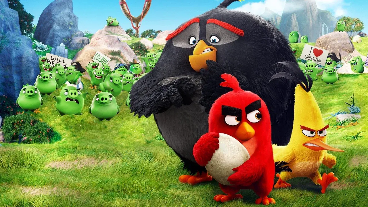 Angry Birds: La película fondo