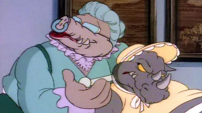 Cuatro tortugas y un bebé