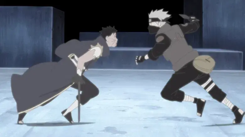 Kakashi contra Obito