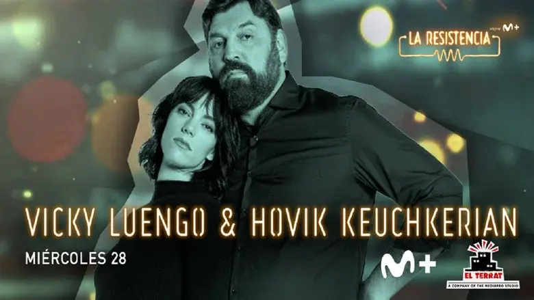 Vicky Luengo y Hovik Keuchkerian
