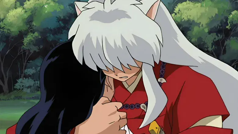 Inuyasha llora por primera vez