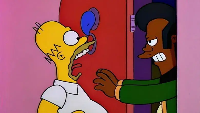 Homer y Apu