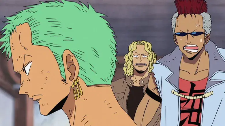 ¡El infame cazador de piratas! El espadachín errante, Zoro