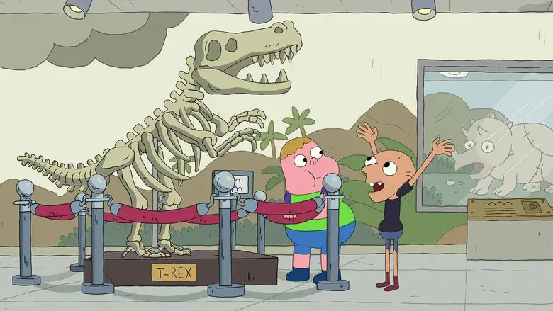 La Dino Aventura de Clarence y Sumo