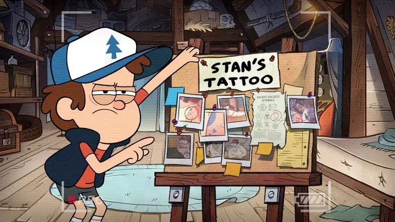 Guía Dipper Sobre lo Inexplicable - El Tatuaje de Stan