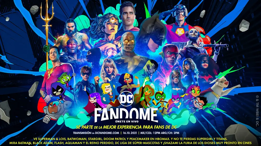 DC FANDOME 2021: Conocé todos los detalles del próximo evento online de DC