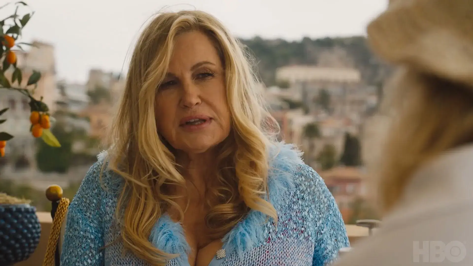 Jennifer Coolidge en la segunda temporada de The White Lotus