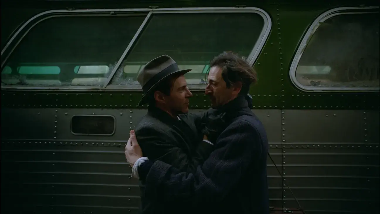 Adrian Brody en The Brutalist