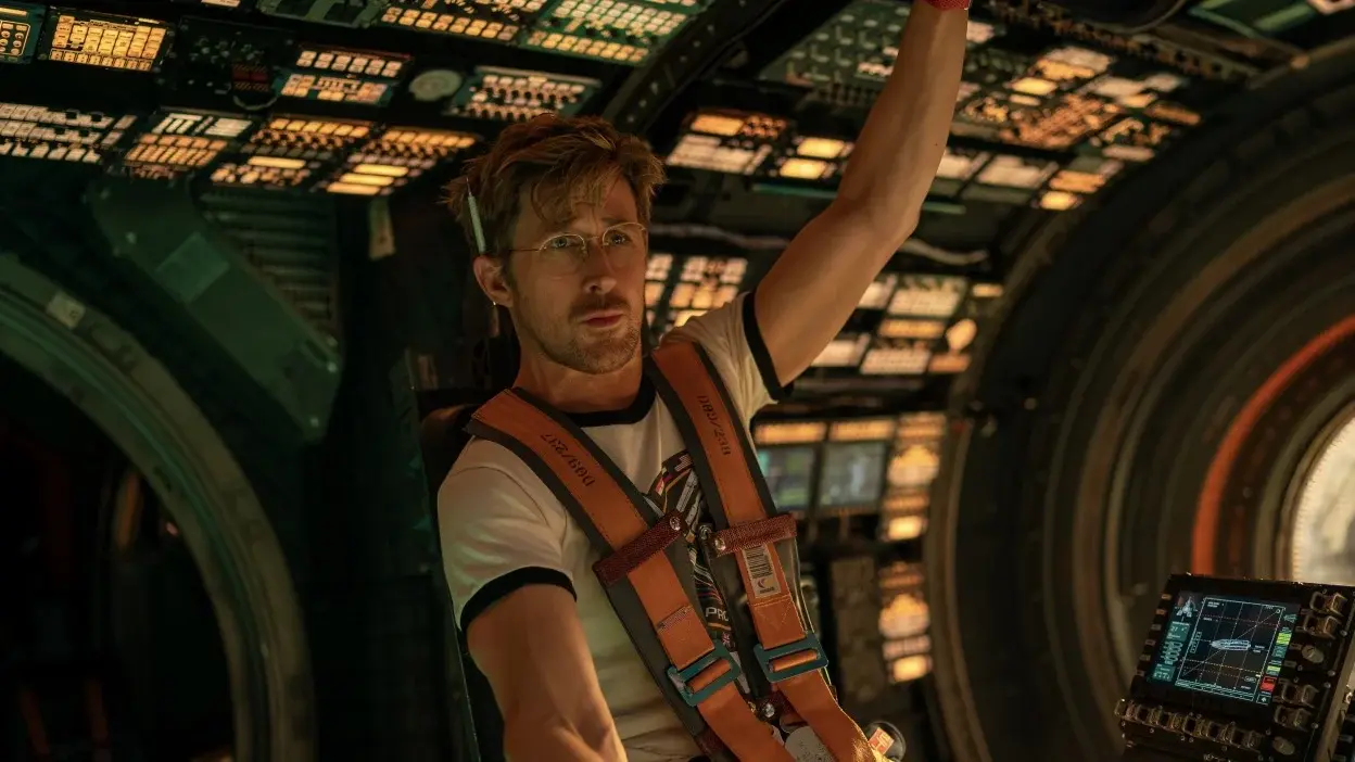 Ryan Gosling en la nave de Project Hail Mary